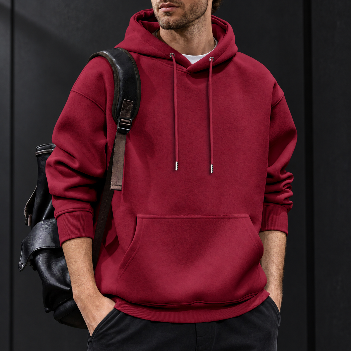 Men’s Structured Heavyweight Hoodie