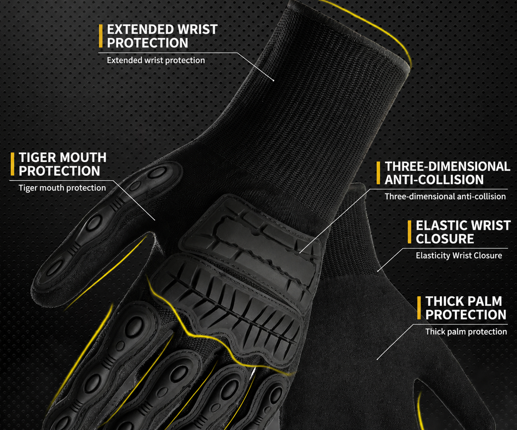 TacticalGuard™ Impact Protection Gloves