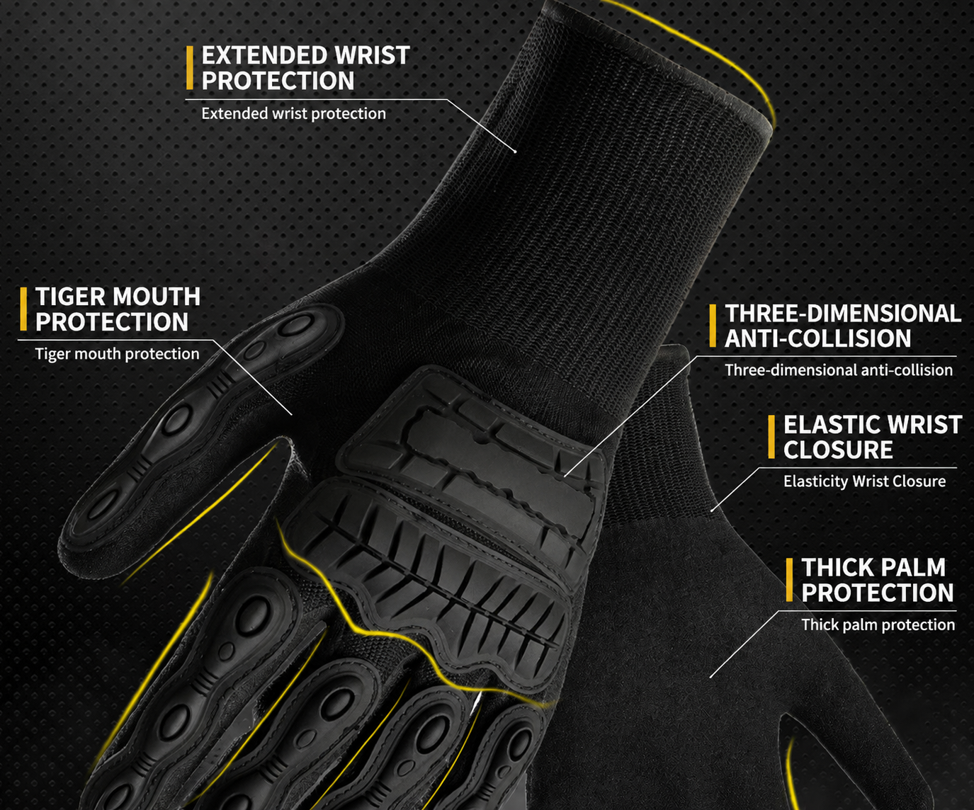 TacticalGuard™ Impact Protection Gloves