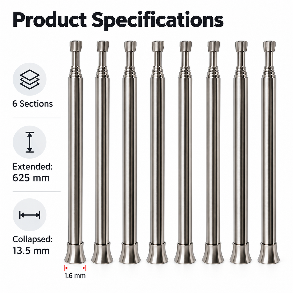 Telescopic Campfire Blow Tube