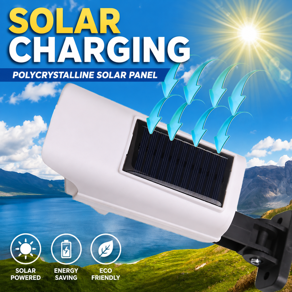 Solar Motion Sensor Security Light