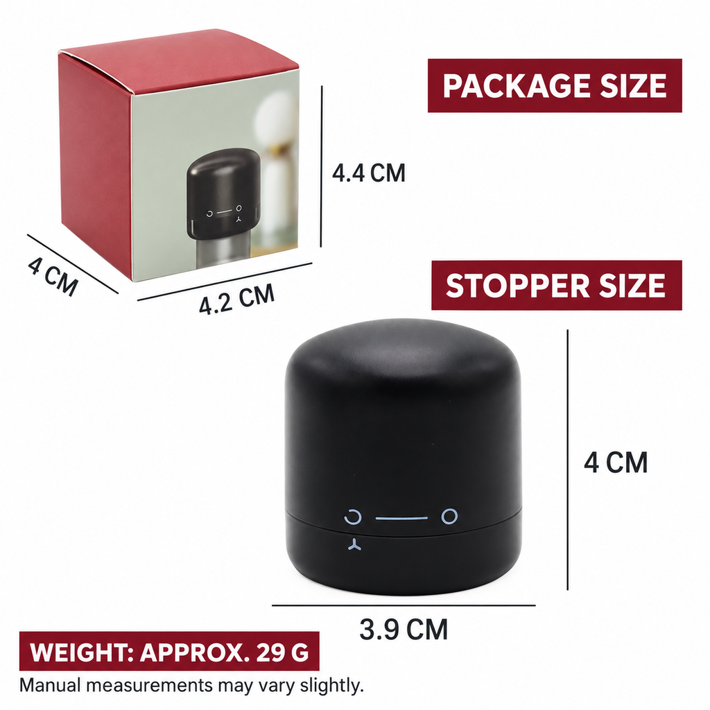 Mini Twist-Lock Wine Stopper