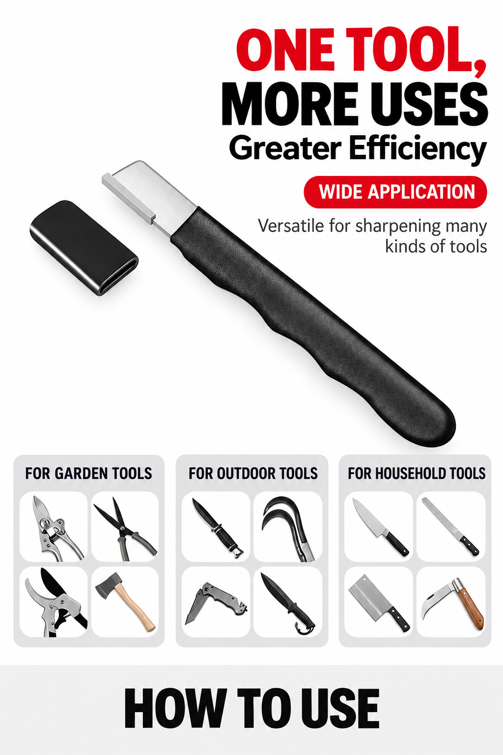 Multi-Tool Blade & Pruner Sharpener