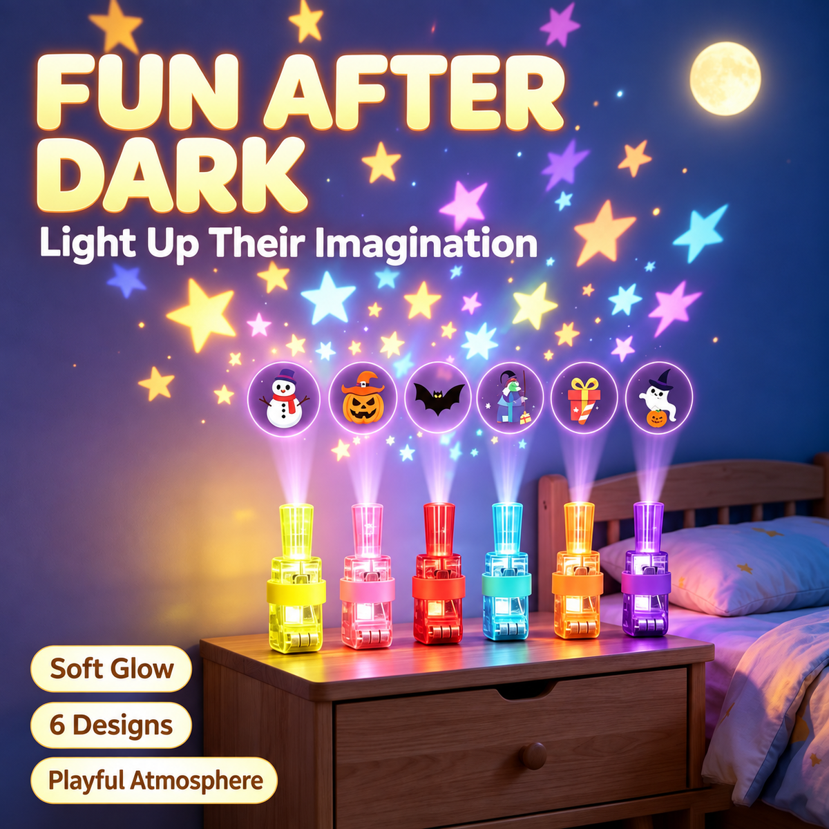 Mini Holiday Projection Lights