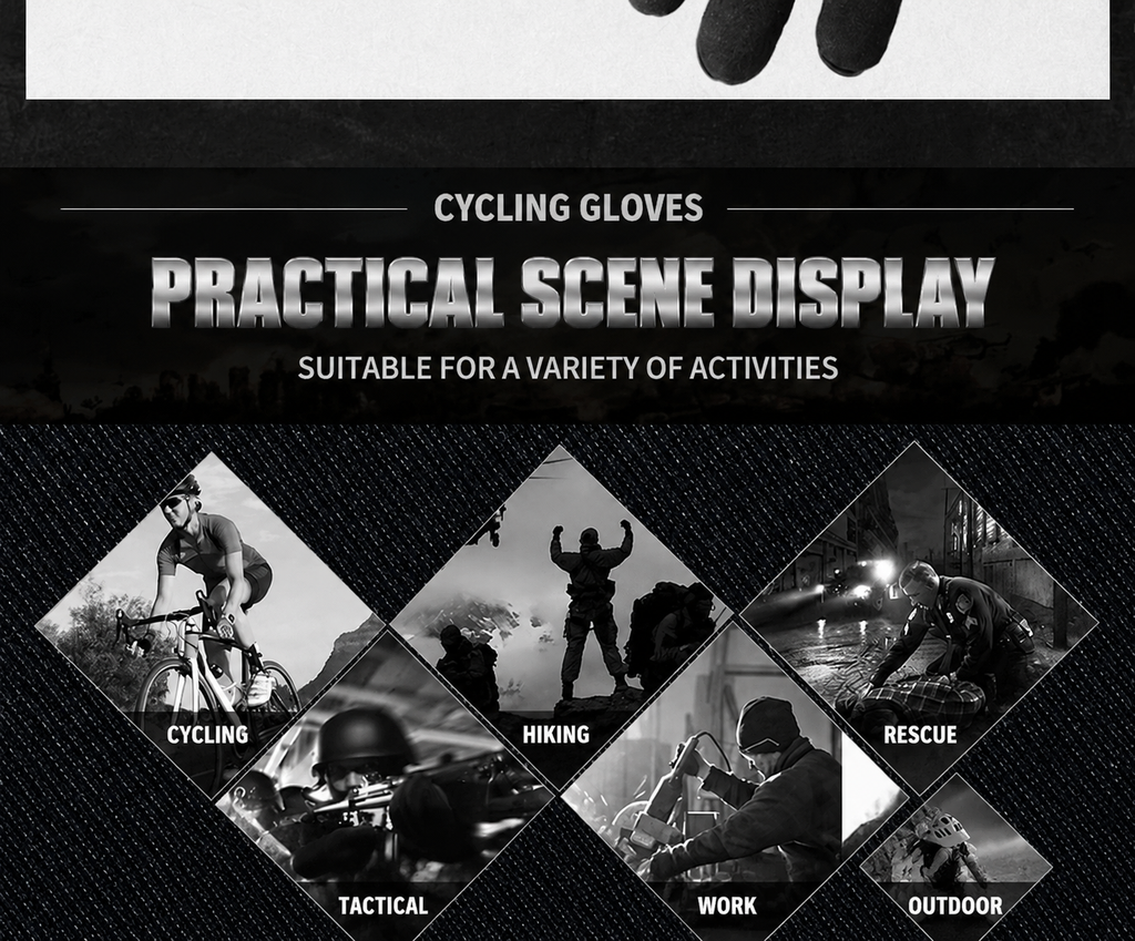 TacticalGuard™ Impact Protection Gloves