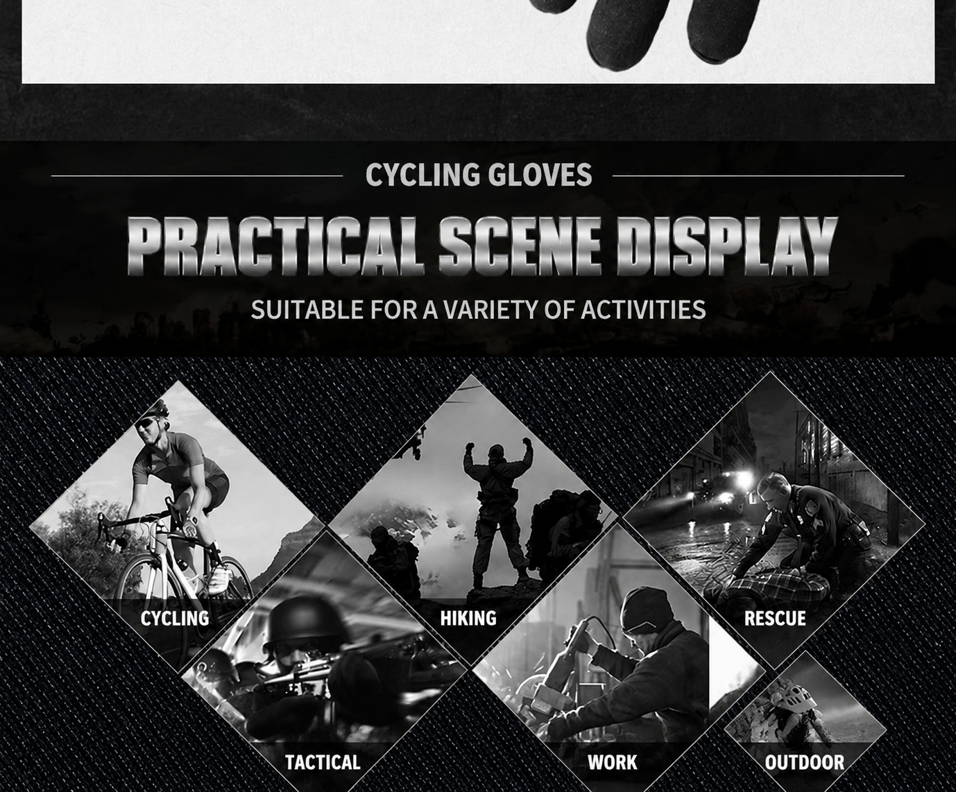 TacticalGuard™ Impact Protection Gloves