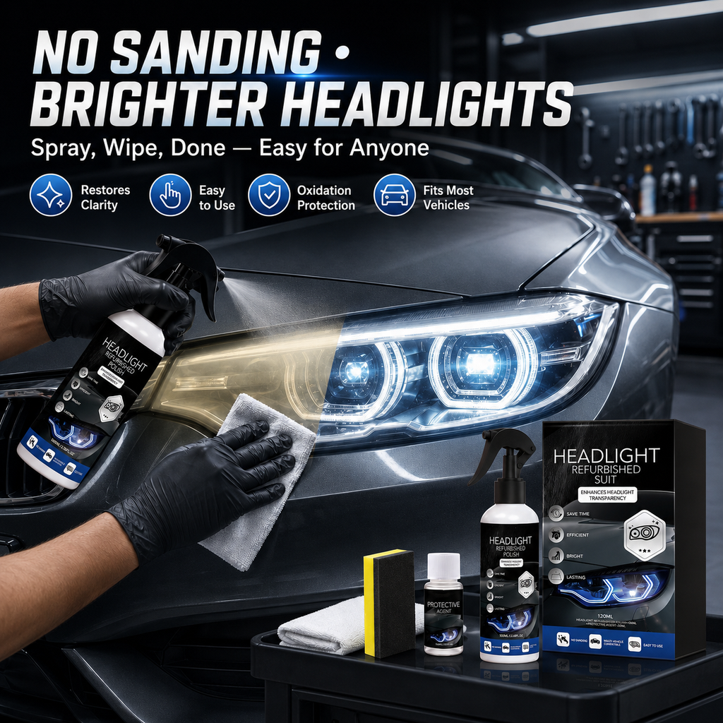 Headlight Restoration & Polish Kit