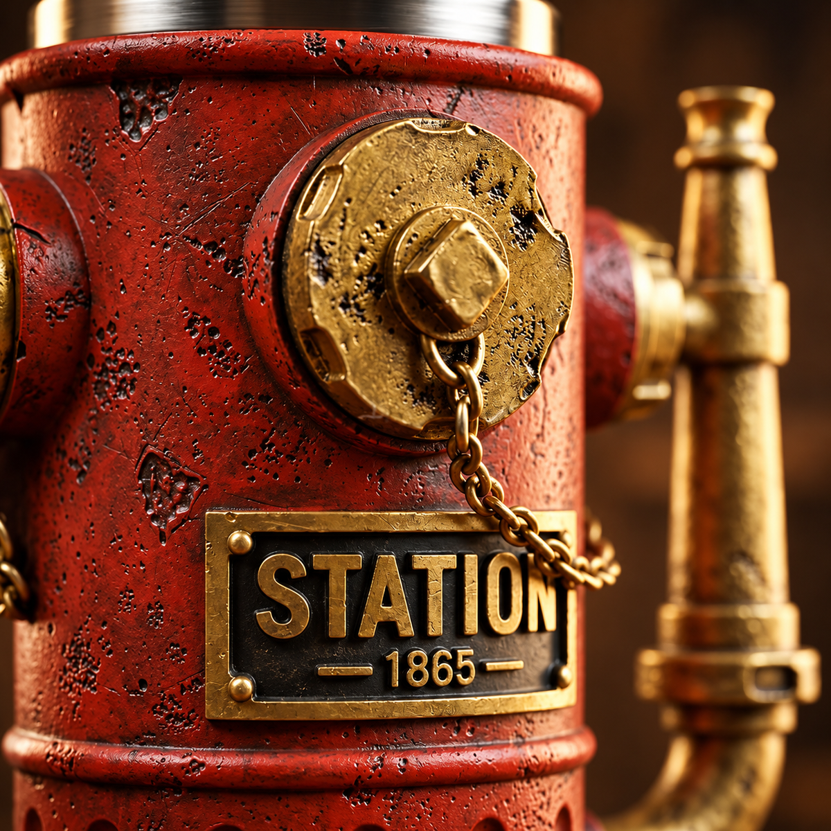 Vintage Fire Hydrant Novelty Mug