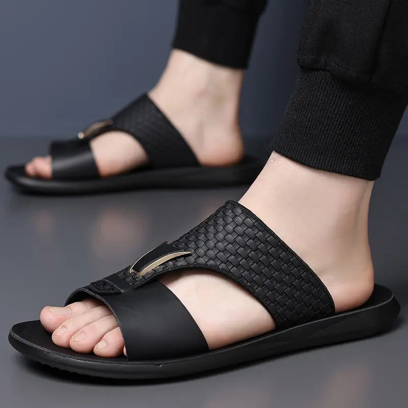 Men's Non-Slip Single-Strap Slides