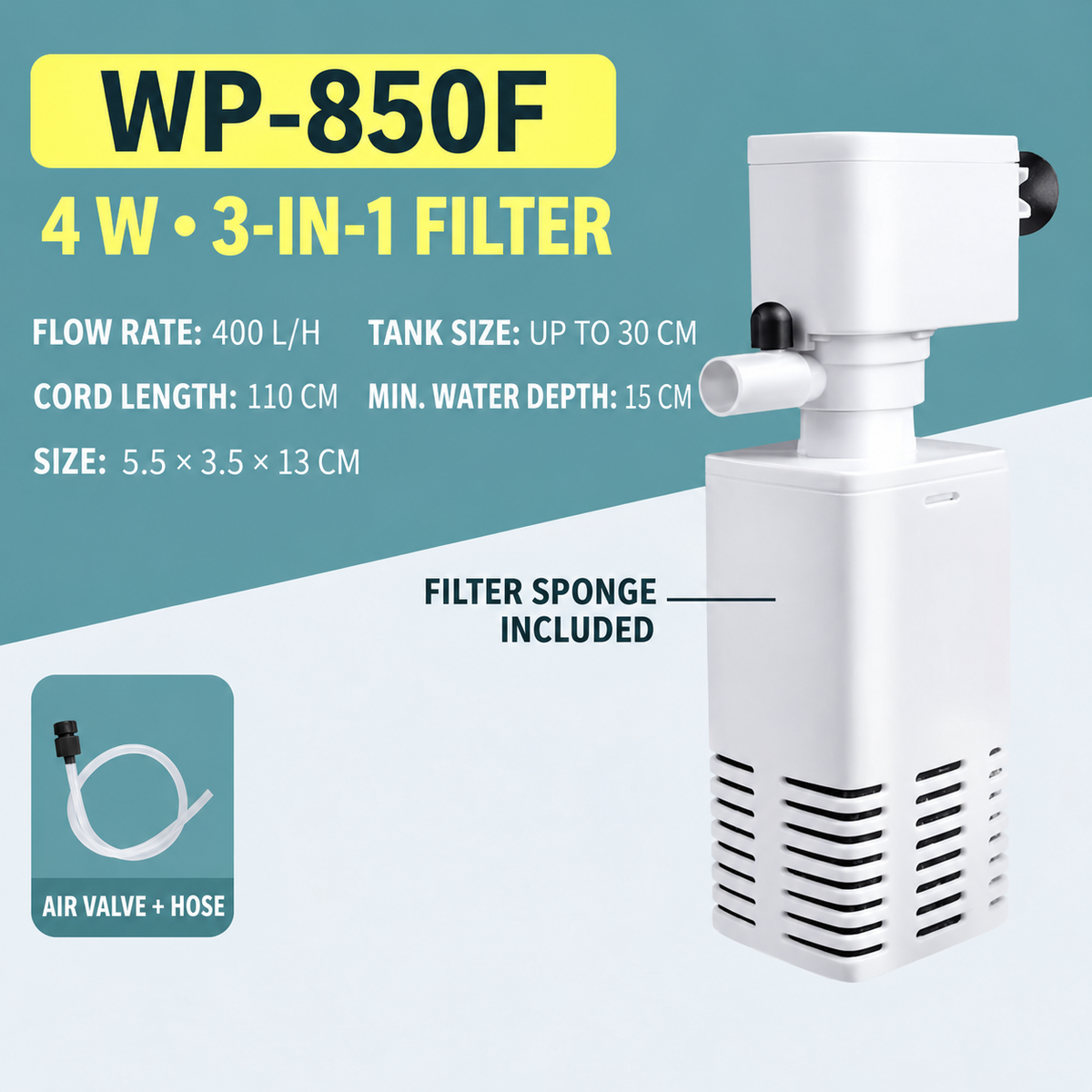 Multi-Function Aquarium Filter
