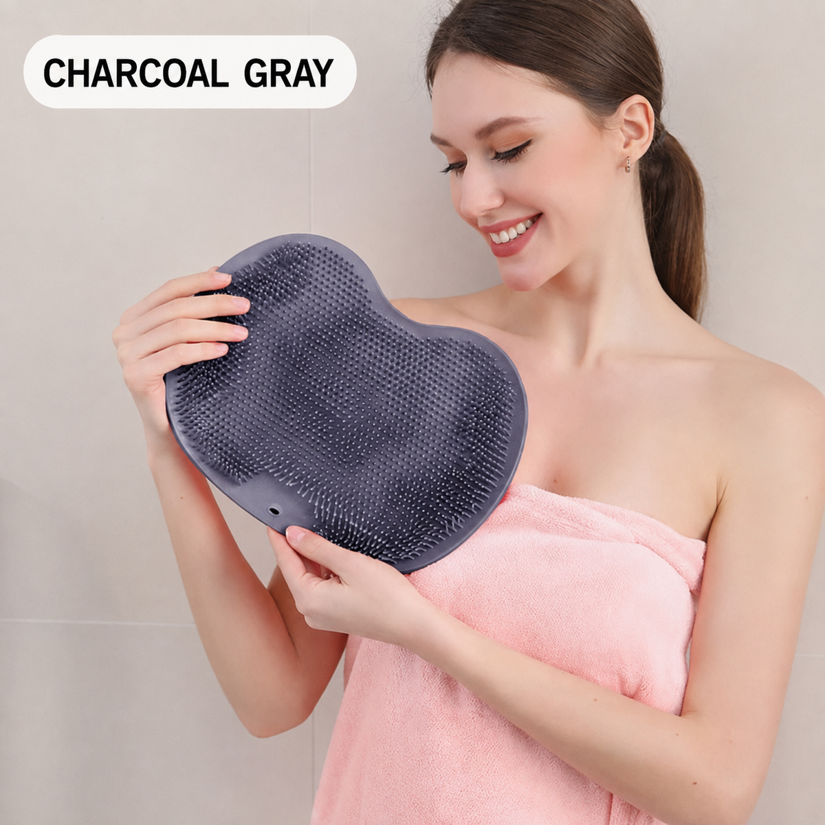 Hands-Free Back & Foot Scrubber