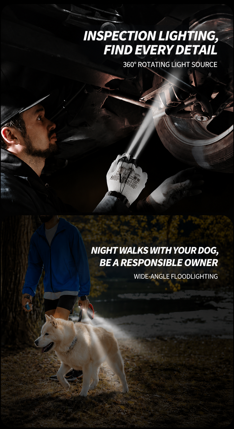 Hands-Free Wearable LED Work Light