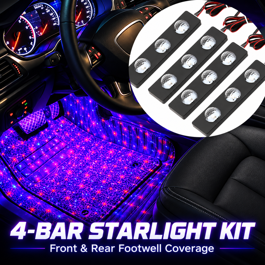 Sound-Active Car Starlight Kit