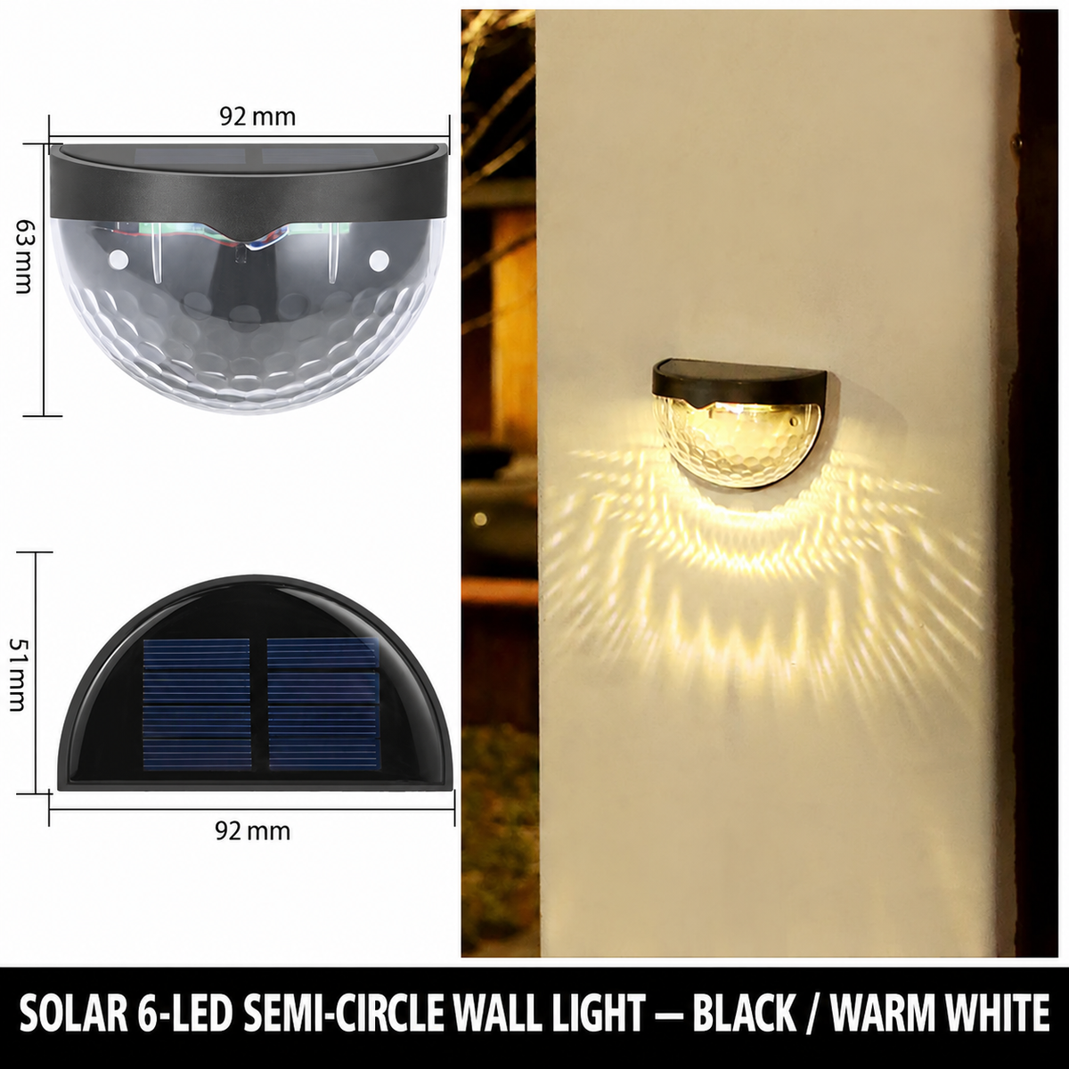 Solar Shadow Pattern Wall Light