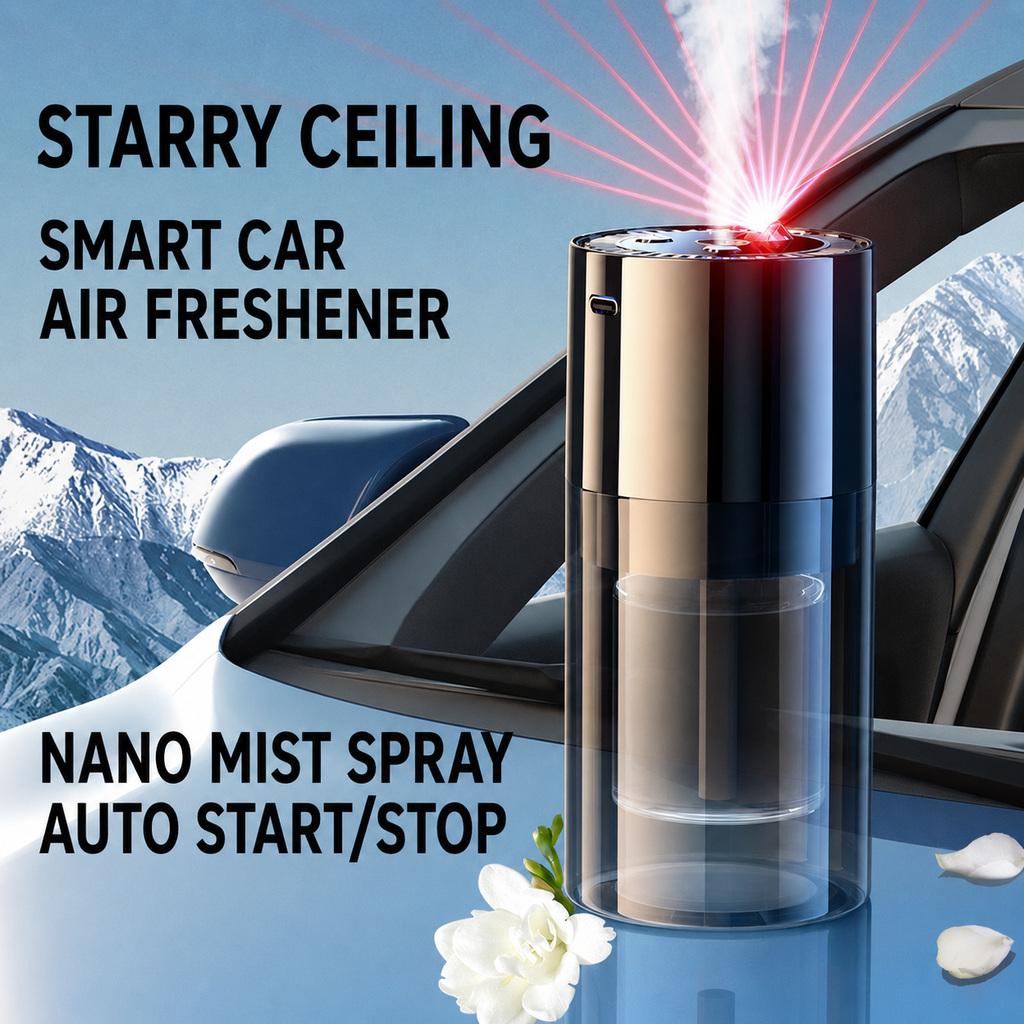 AI Smart Car Air Freshener Starry Night Diffuser