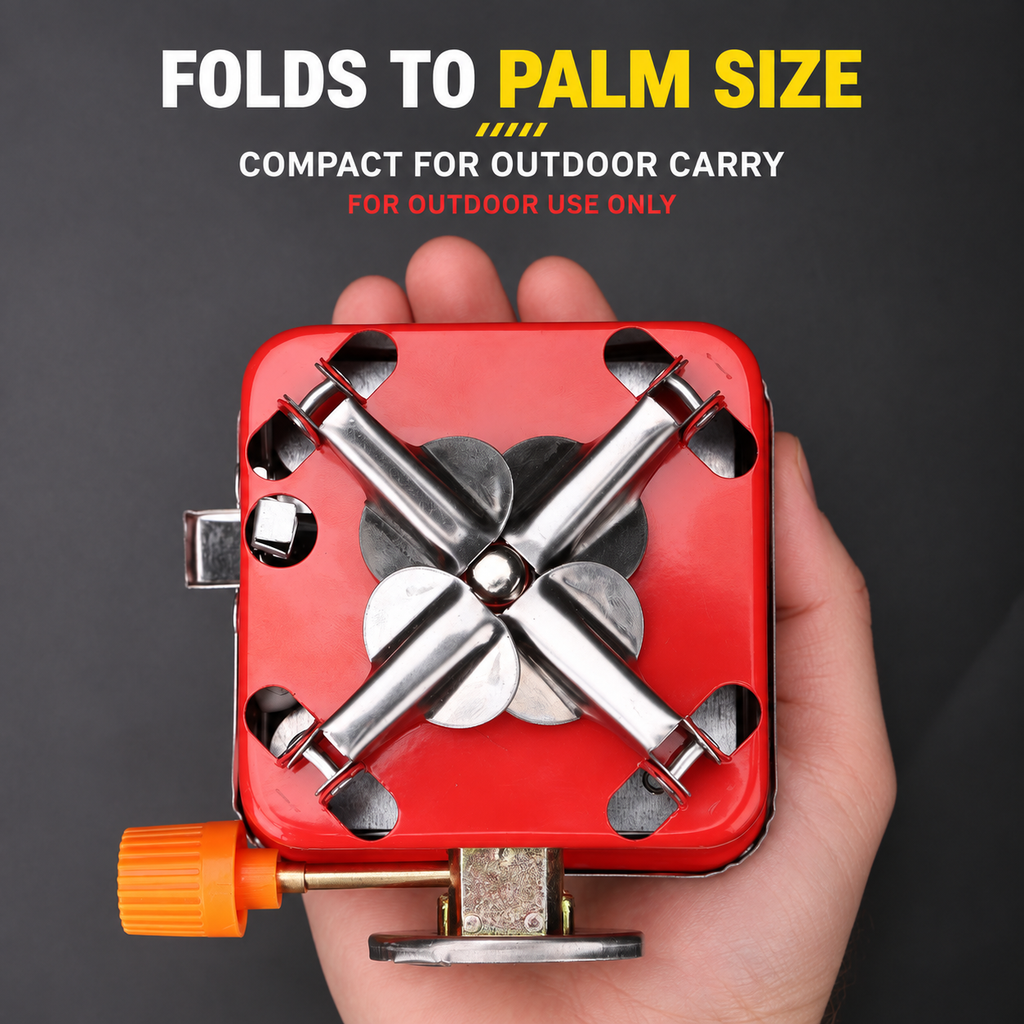 Compact Foldaway Camping Stove
