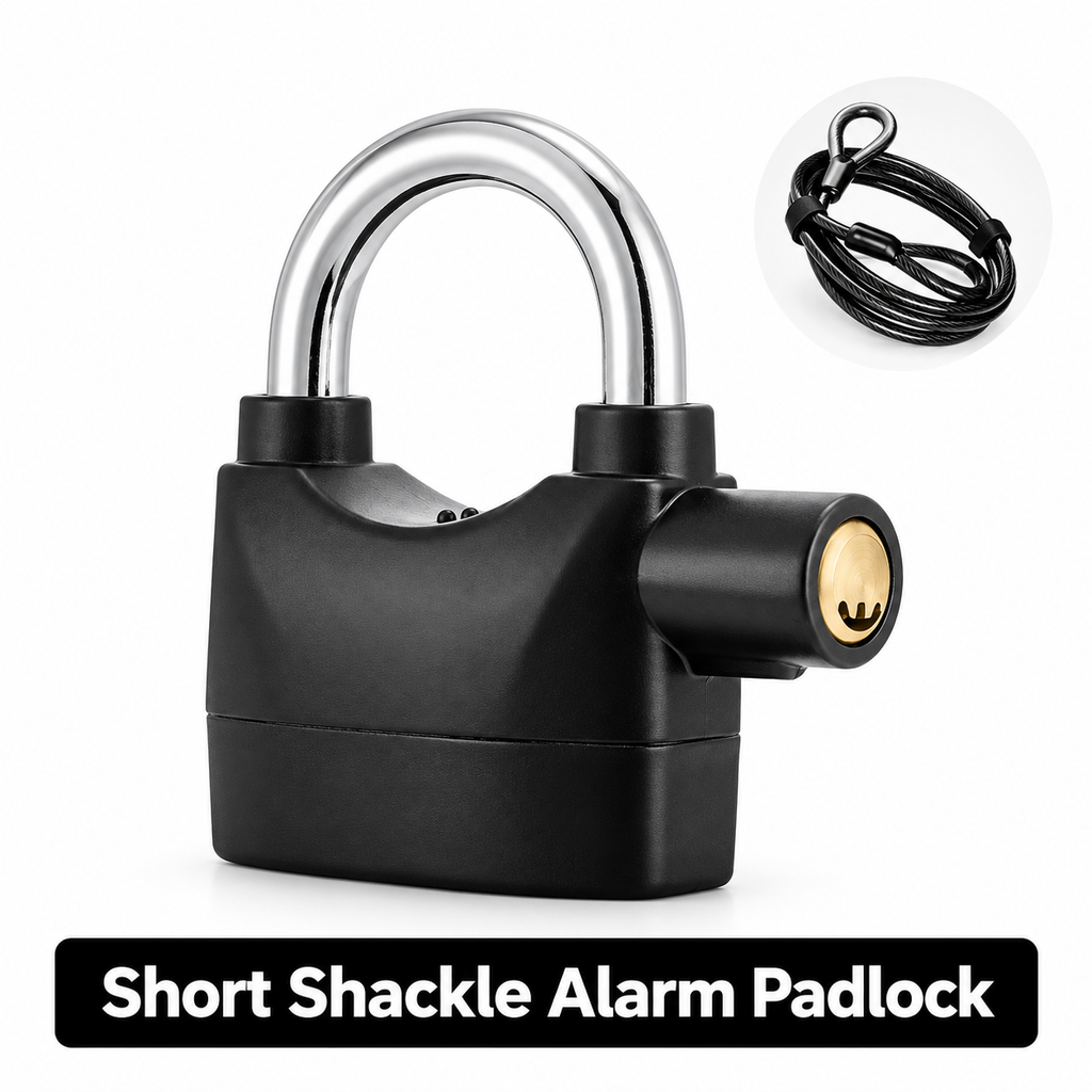 110 dB Vibration Alarm Padlock