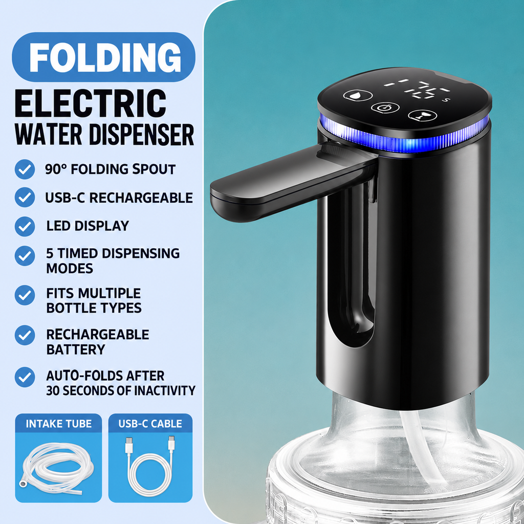 Rechargeable Folding Water Dispenser