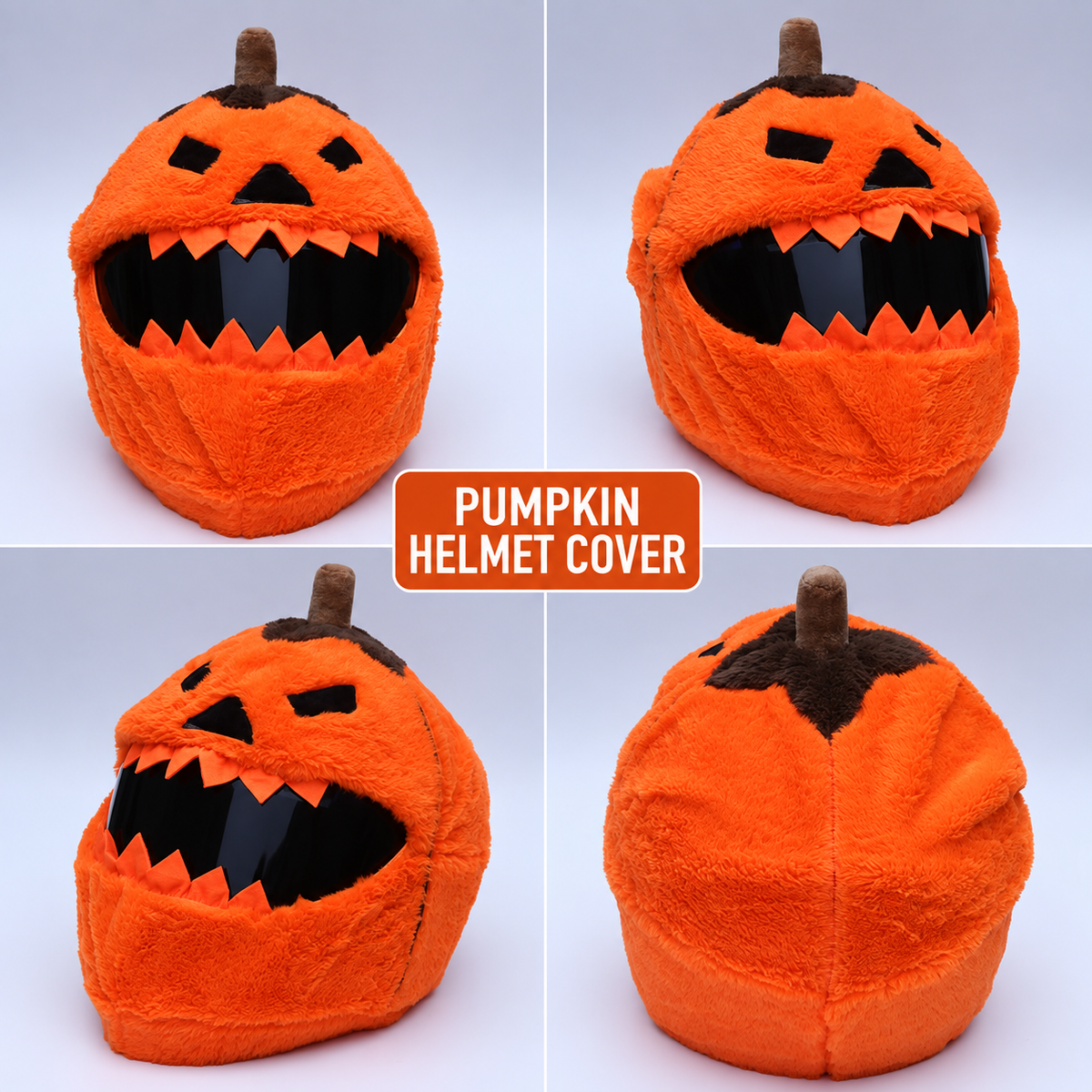 Character Plush Motorcycle Helmet Cover