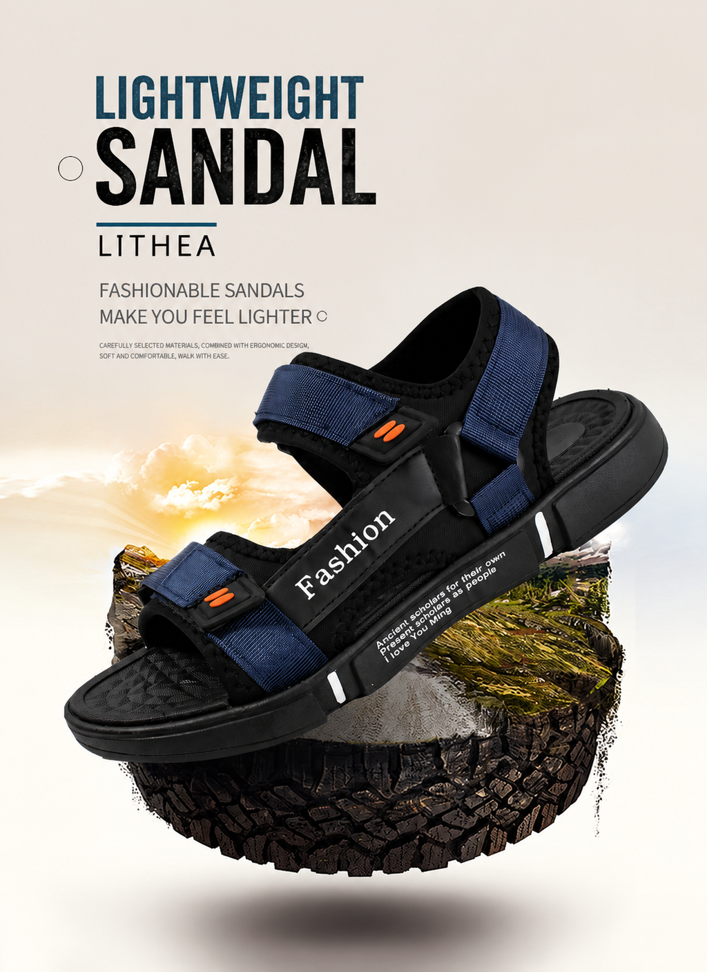 Soft Flexible Lightweight Walking Sandals