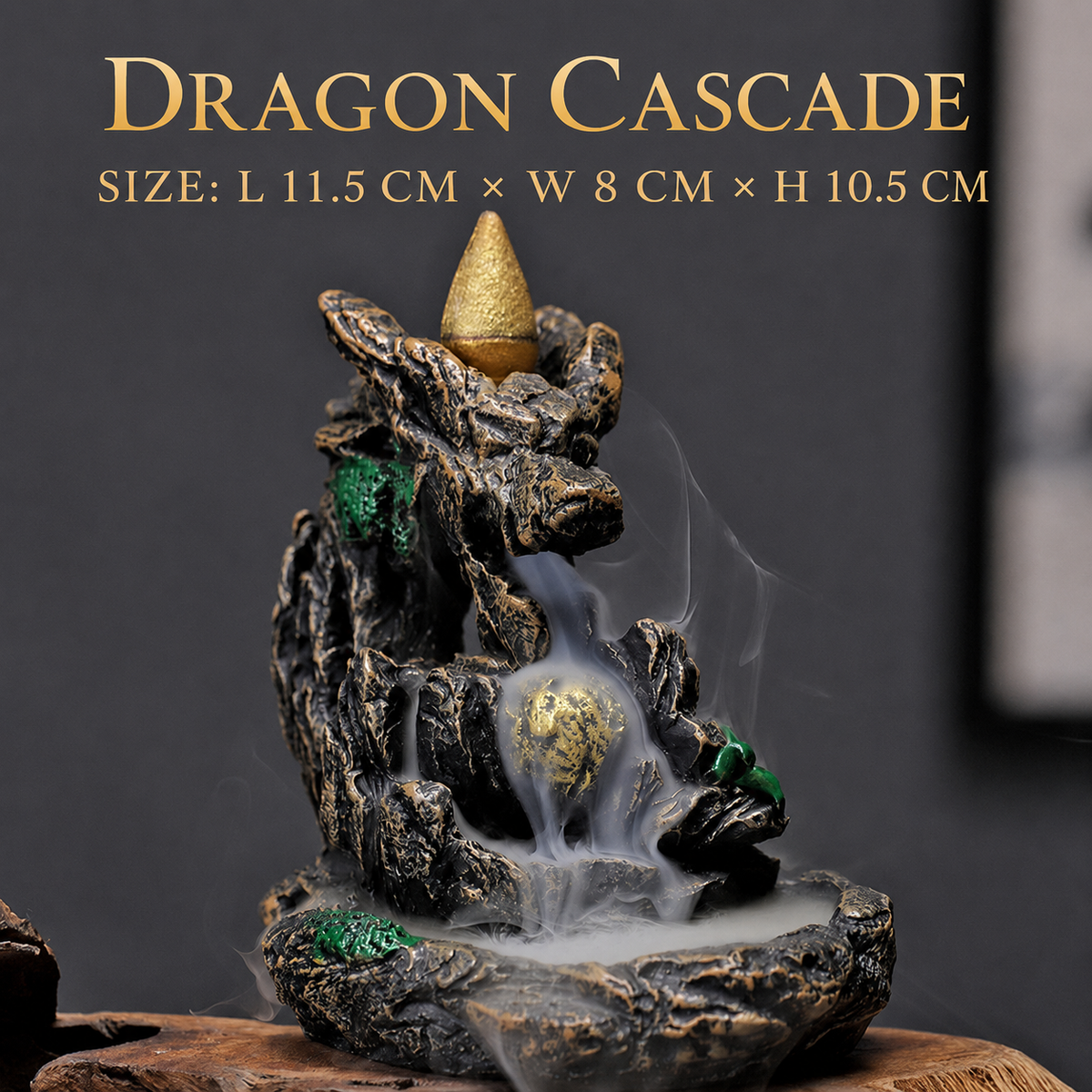 Mountain Waterfall Backflow Incense Burner