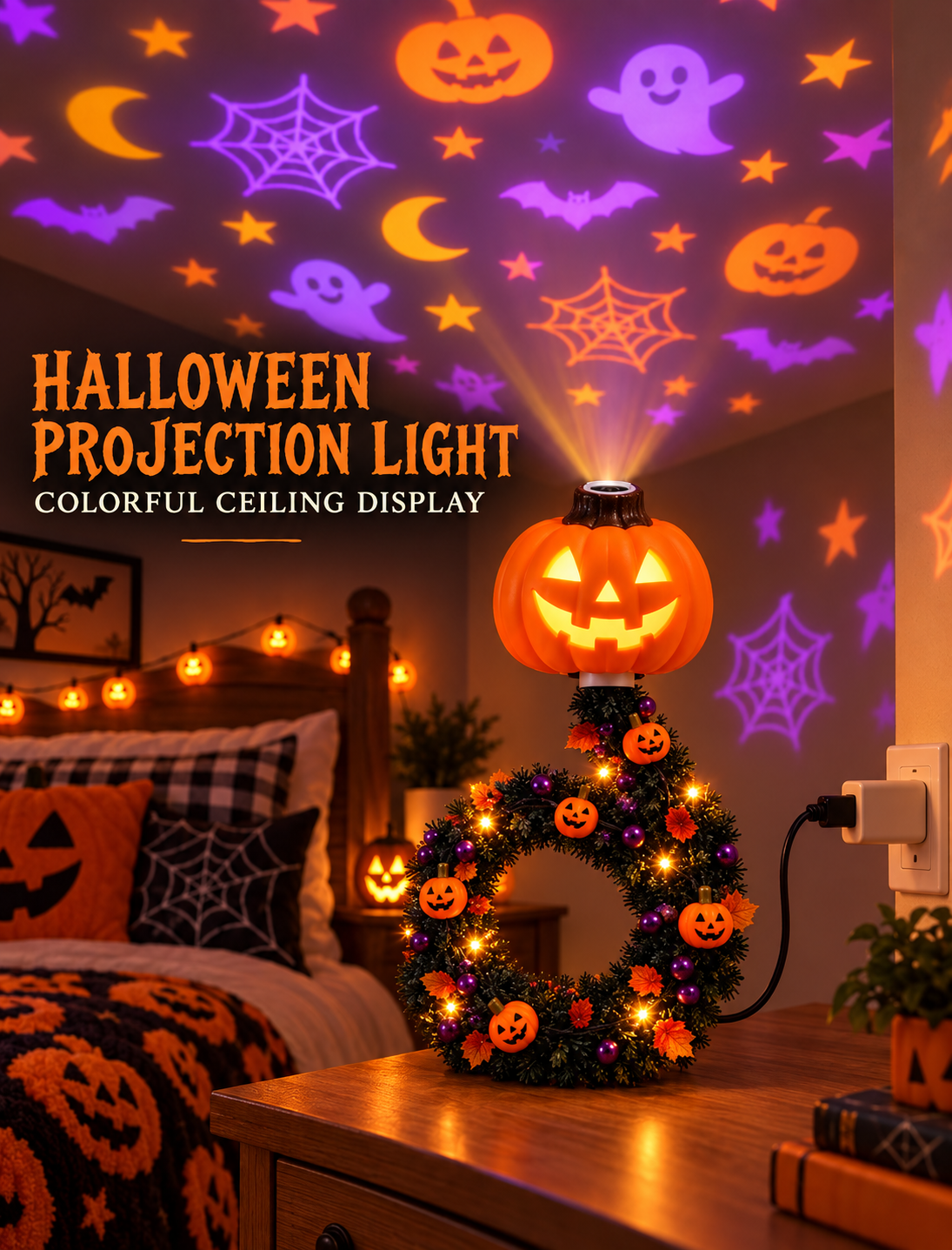 Seasonal Tabletop Projection Light