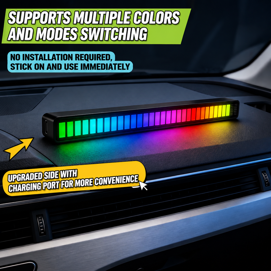Car Music Rhythm Light