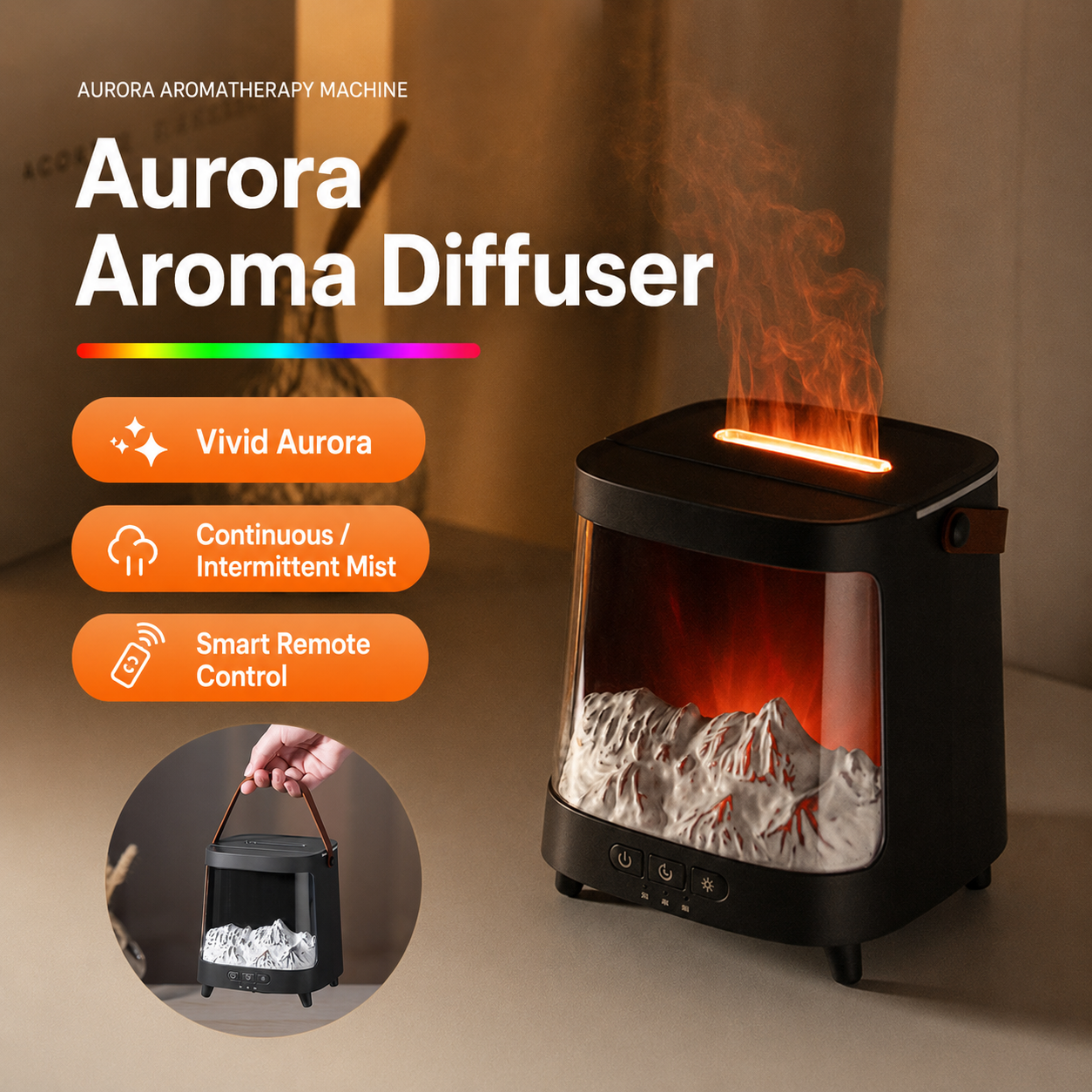 Aurora Mist Mountain Humidifier