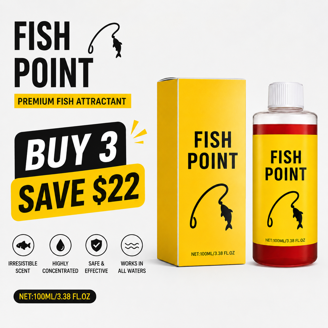 Fish Attractant Fishing Lure Additive