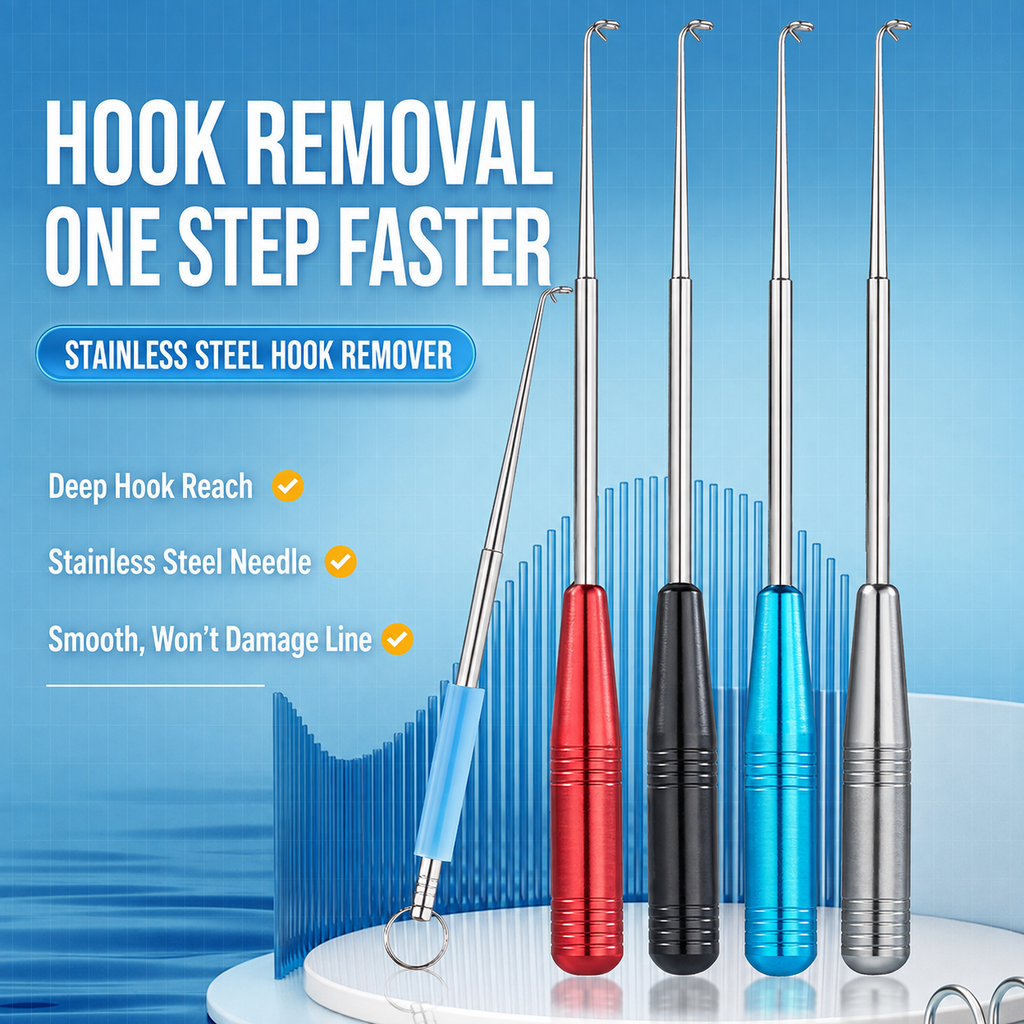Deep-Reach Fishing Hook Remover