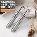 Slide-Open Stainless Tea Infuser