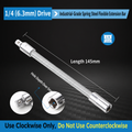 3-Piece Flexible Socket Extension Bar Set