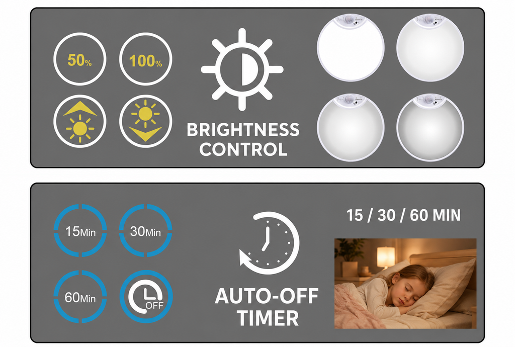 Rechargeable Motion Sensor Ceiling Light