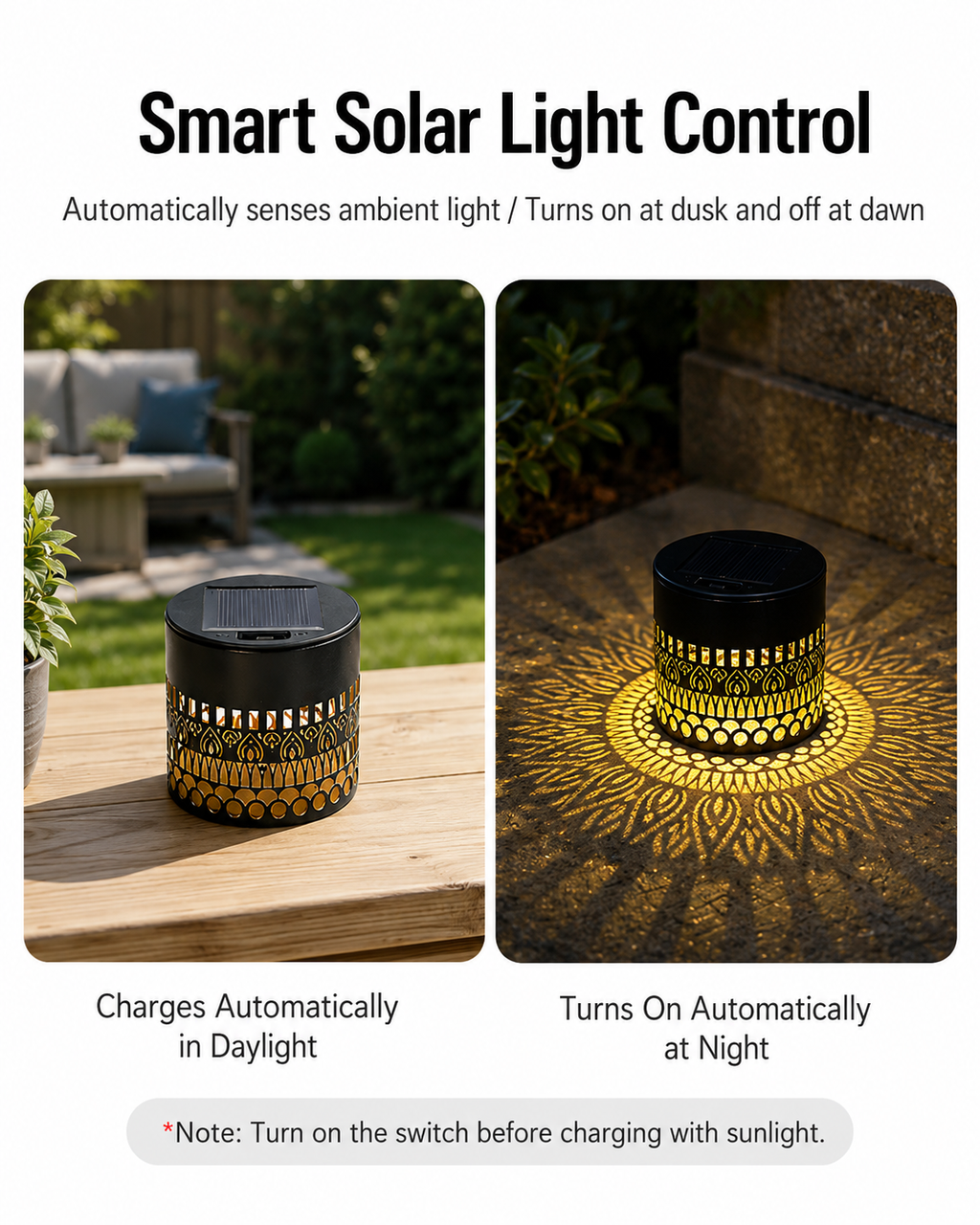 Solar Mandala Wall Light
