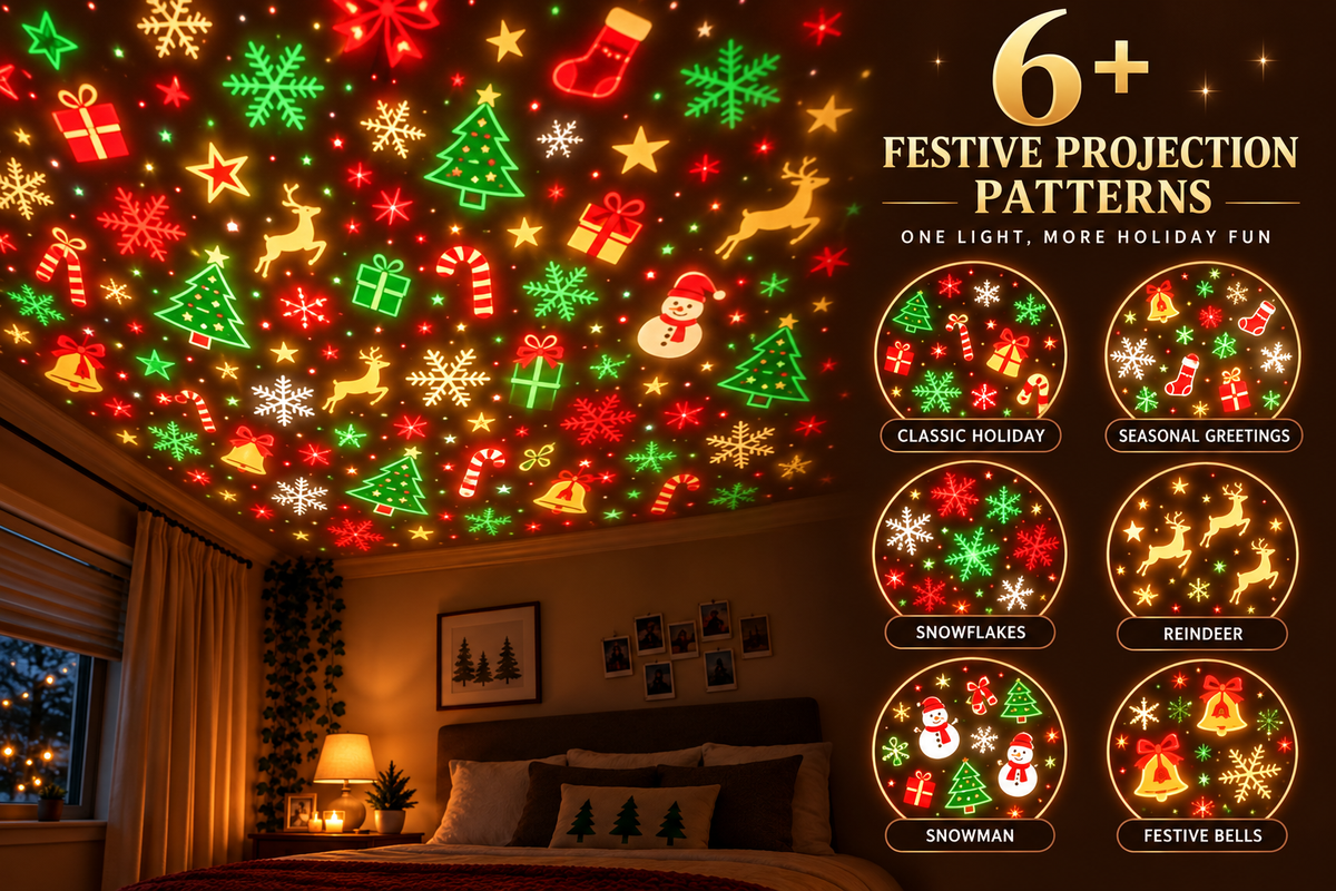 Seasonal Tabletop Projection Light