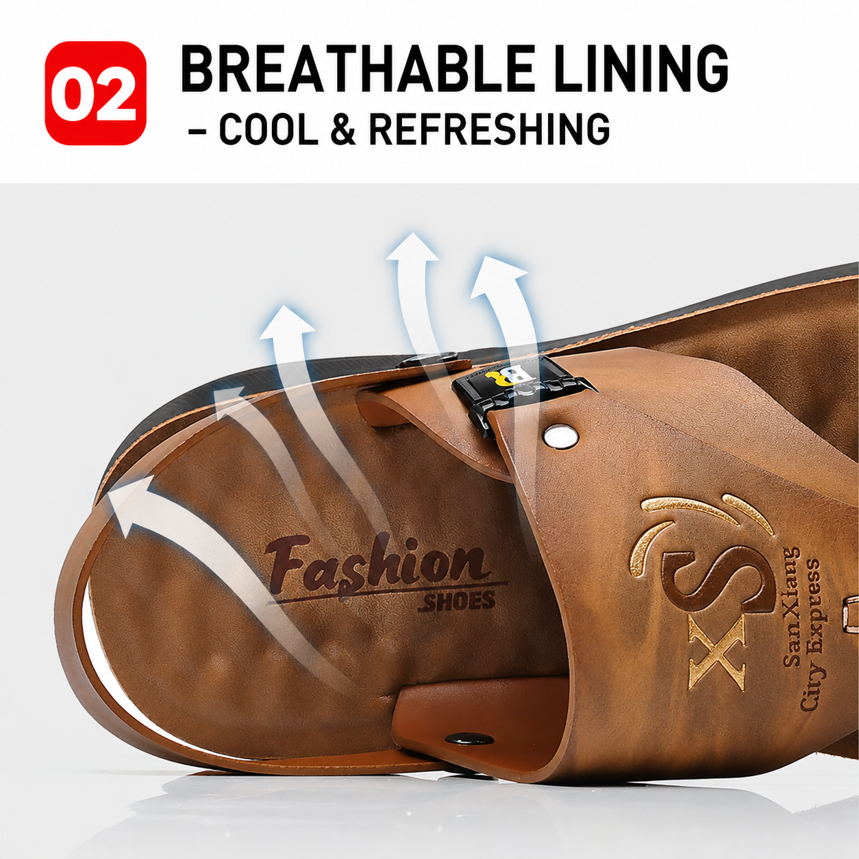 Men's Premium Comfort Leather Sandals
