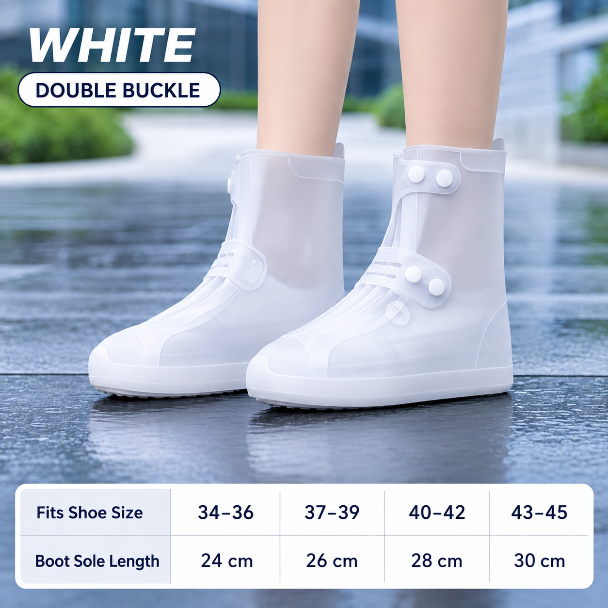Waterproof Overshoe Rain Boots