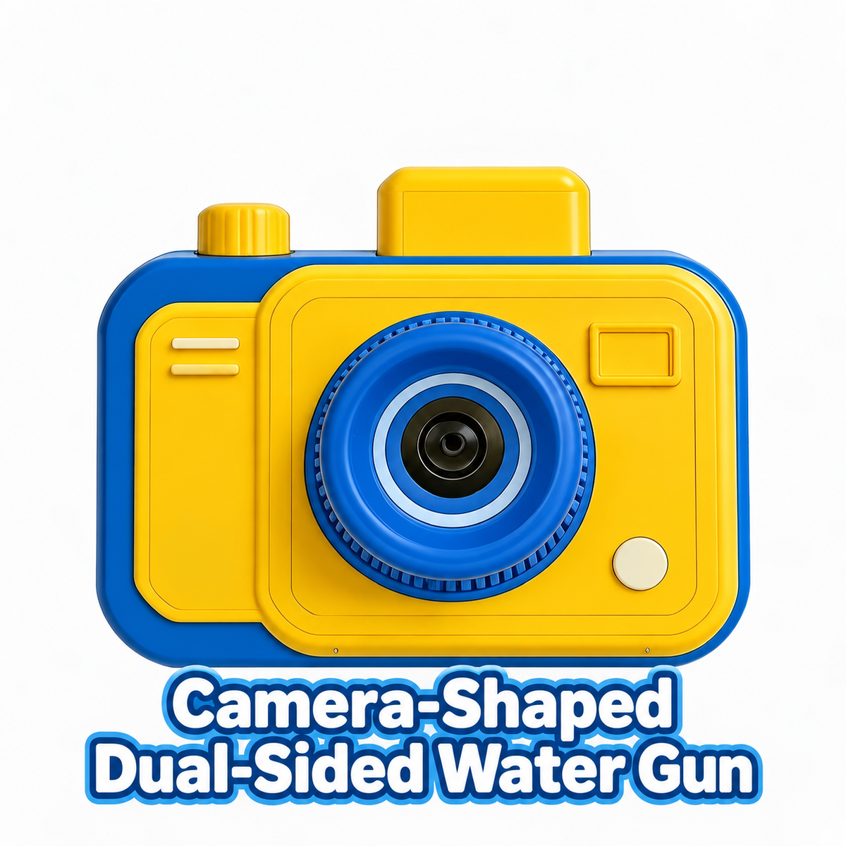 Camera-Shaped Dual-Sided Water Blaster