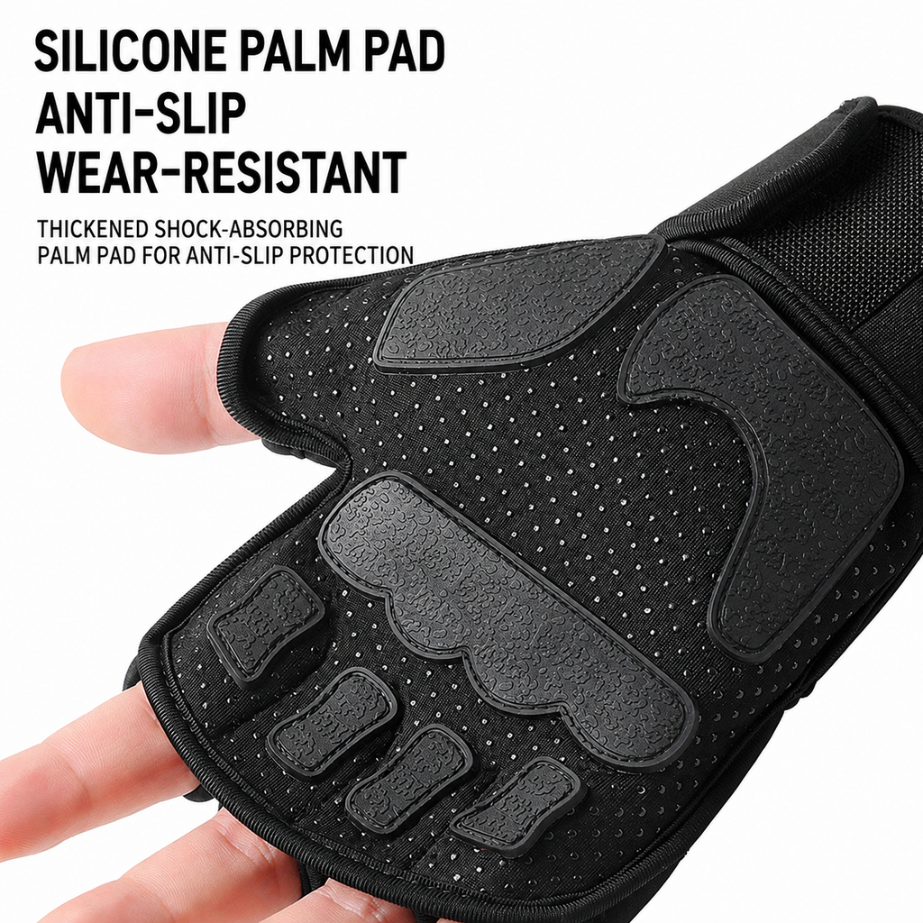 Men's Shock Absorbing Workout Gloves