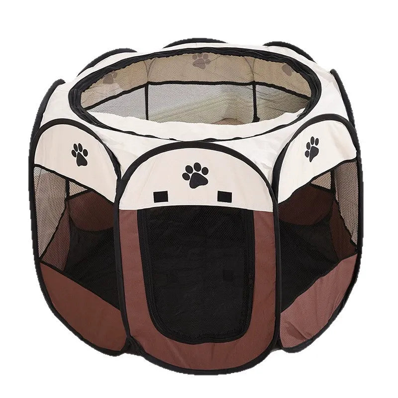 Octagonal Enclosure Cat House