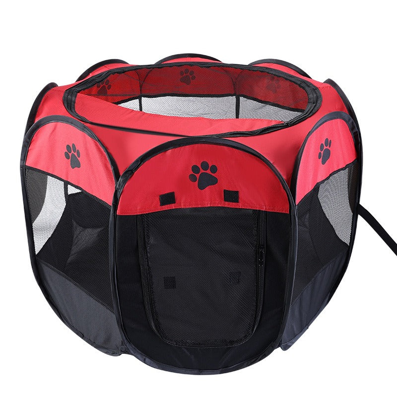 Octagonal Enclosure Cat House