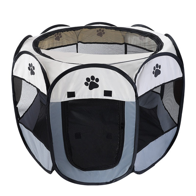 Octagonal Enclosure Cat House