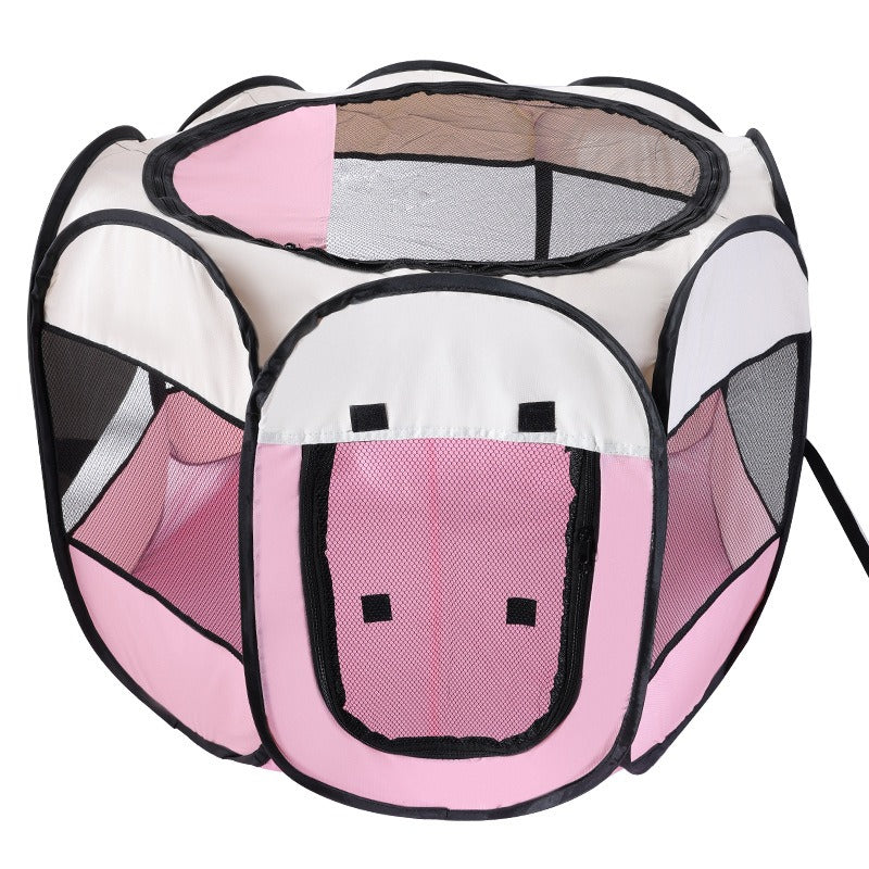 Octagonal Enclosure Cat House