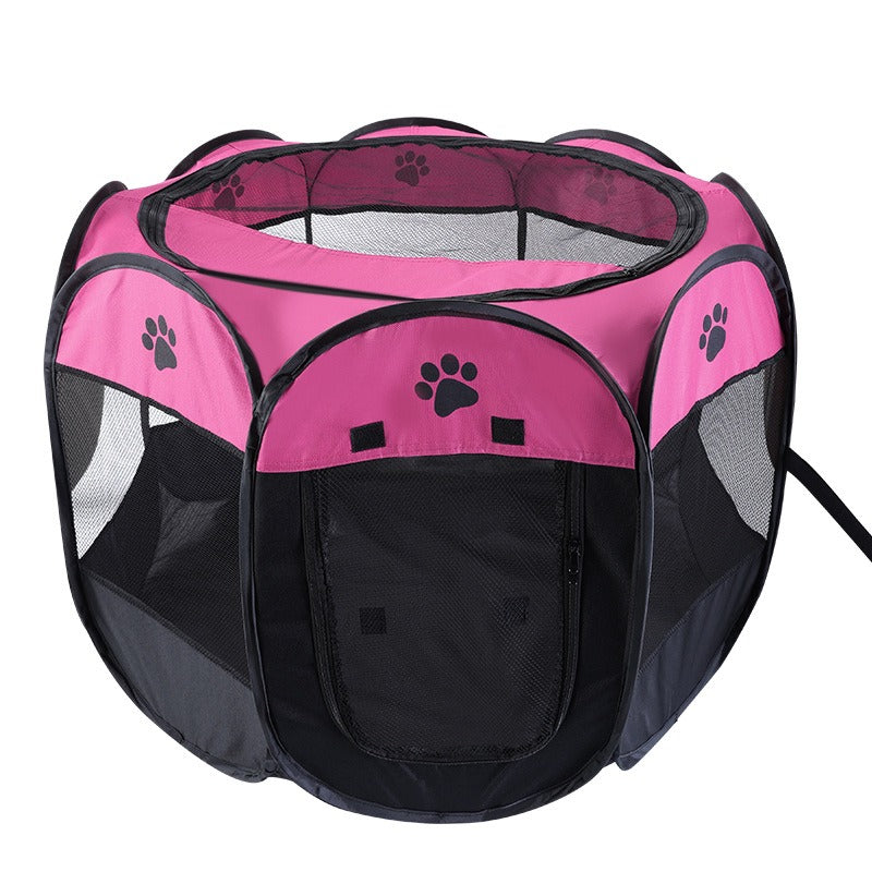Octagonal Enclosure Cat House